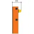 Тумба шлагбаума G5000 CAME 001g5000sx (КАМЕ) Тумба шлагбаума G5000 CAME 001g5000sx (КАМЕ)