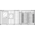 Мобильный бокс CAME CONTAINER 6M с одним двухпроходным полноростовым турникетом CAME 001psgc6mc (КАМЕ) Мобильный бокс CAME CONTAINER 6M с одним двухпроходным полноростовым турникетом CAME 001psgc6mc (КАМЕ)