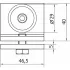 Ограничитель внутренний для рельса FINISH S CAME 1700008 (КАМЕ) Ограничитель внутренний для рельса FINISH S CAME 1700008 (КАМЕ)