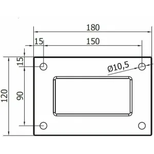 Кронштейн PARK L 350 CAME 1700197 (КАМЕ) Кронштейн PARK L 350 CAME 1700197 (КАМЕ)