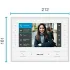 Абонентское устройство hands-free с цвет. 7’’ дисплеем, сенс. клавишами, подключение к 4-проводным панелям, белый лёд FUTURA X2 WH 62100540 (КАМЕ) Абонентское устройство hands-free с цвет. 7’’ дисплеем, сенс. клавишами, подключение к 4-проводным панелям, белый лёд FUTURA X2 WH 62100540 (КАМЕ)