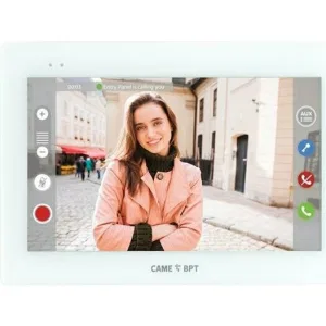 Абонентское устройство hands-free с сенсорным 7’’ дисплеем, Wi-Fi модулем, локальным питанием, мобильное приложение до 4 пользователей, редактор интерфейса, цвет белый лёд CAME 840CH-0030 (КАМЕ) Абонентское устройство hands-free с сенсорным 7’’ дисплеем, Wi-Fi модулем, локальным питанием, мобильное приложение до 4 пользователей, редактор интерфейса, цвет белый лёд CAME 840CH-0030 (КАМЕ)