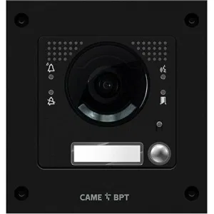 Вызывная вандалозащитная IP-видеопанель MTM VR с 1 кнопкой. 1 модуль, цвет темно-серый CAME MTM-R02 (КАМЕ) Вызывная вандалозащитная IP-видеопанель MTM VR с 1 кнопкой. 1 модуль, цвет темно-серый CAME MTM-R02 (КАМЕ)