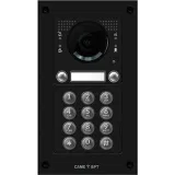Вызывная вандалозащитная IP-видеопанель MTM с 2 кнопками, кодонаборной клавиатурой, 2 модуля, цвет темно-серый CAME MTM-R18