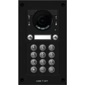 Вызывная вандалозащитная IP-видеопанель MTM с 2 кнопками, кодонаборной клавиатурой, 2 модуля, цвет темно-серый CAME MTM-R18 (КАМЕ) Вызывная вандалозащитная IP-видеопанель MTM с 2 кнопками, кодонаборной клавиатурой, 2 модуля, цвет темно-серый CAME MTM-R18 (КАМЕ)