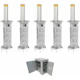Комплект на основе автоматического болларда TBD 220H600 KIT (5 Bollards) CAME TBD-220H60-5-110000011100